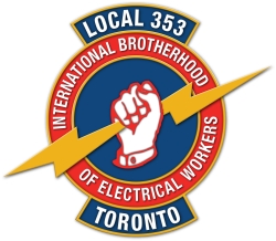 Logo for IBEW Local 353